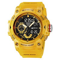 STRYVE 8029 Montre de sport pour homme, étanche, LED, numérique, chronomètre, grand cadran, horloge pour homme, 8029 Relogio Masculino, montres pour homme