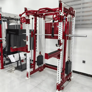 高品质健身器材综合训练多健身房动力架深蹲架健身房玛基纳史密斯商用史密斯机 - Product Image 1