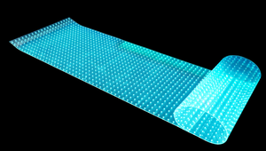 P20 LED Transparent Film Screen Display with Uniform Dot Pattern for Glass Applications - Product Image 5