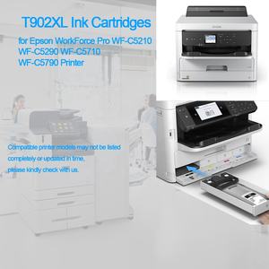 ตลับหมึกเติมได้ รุ่น T902XL/E902XL ใช้กับเครื่องพิมพ์ WorkForce Pro C5710/C5210 XL ขนาด XL ชิปอัจฉริยะรุ่นใหม่ล่าสุด รับประกัน 18 เดือน - Product Image 6