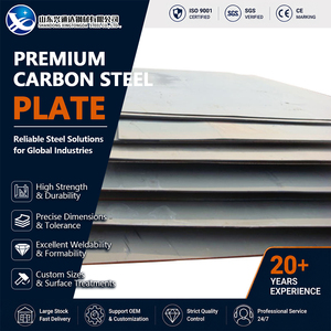 Placa de Acero al Carbono Normalizada S275JR Laminada en Caliente de 20 mm x 1250 mm, ASTM A572, Pretratada, para Construcción de Tuberías - Product Image 1