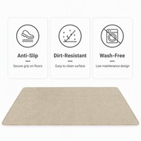Tapis en sisal écologique, tapis d'entrée moderne minimaliste, tapis tissé en fibres naturelles, grand tapis de sol durable pour la maison et le bureau