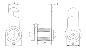 Nội thất cao cấp cam khóa 103*20 - Product Image 4