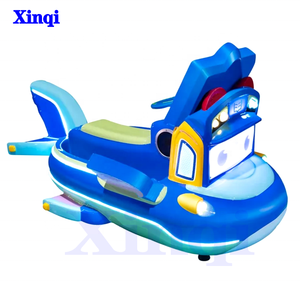 ¡Gran Oferta! Máquina de Balancín Comercial para Niños con Diseño de Pez Volador de Dibujos Animados, Operada con Monedas, Tipo Barco, con Música, Yate Balancín - Product Image 2