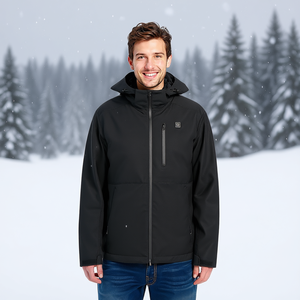 Chaqueta Térmica de Mujer Ogio, Chaqueta Eléctrica de 7.4V, Abrigo Cálido, Cortavientos, Impermeable, Ropa de Invierno con Capucha y Cierre Frontal - Product Image 2