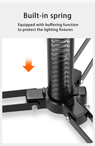 Heavy-Duty 4M dual-mục đích ô softbox ánh sáng đèn flash đứng sắt nhôm <span class=keywords><strong>tripod</strong></span> cho studio nhiếp ảnh - Product Image 4