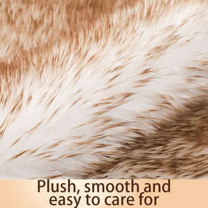 <span class=keywords><strong>Tapis</strong></span> moelleux à poils longs avec motif de <span class=keywords><strong>poisson</strong></span> mignon, super doux, écologique, antidérapant, pour chambre d'enfant, aire de jeux pour bébé, salle de bain - Product Image 3