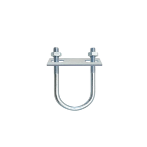 Écrous en U galvanisés avec plaque et écrous M6-M24, colliers de serrage pour tuyaux en acier inoxydable - Product Image 5