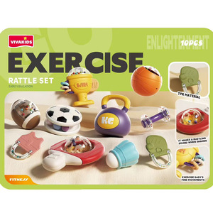 Juego de 10 Sonajeros Multietapa para Bebés y Niños Pequeños de 0 a 24 Meses - Product Image 2