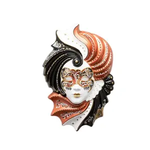 Tùy Chỉnh Sexy Lady Mặt Nạ Màu Elegant Venetian Halloween Masquerade Mặt Nạ Sang Trọng Bling Mặt Nạ