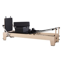 Tendance 2026 : Reformer Pilates Commercial Portable en Bois d'Érable avec Ressorts Réglables pour l'Entraînement Professionnel en Studio