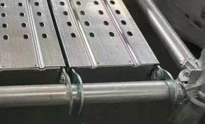 Moderne Industriële Gegalvaniseerde Stalen Mobiele Steiger Ring Slot Steigers Frame Licht Metalen Plank Voor Bouw - Product Image 3