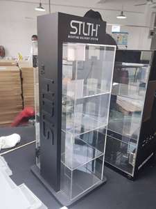 Chất lượng cao tùy chỉnh Acrylic hiển thị đứng với cửa và chìa khóa - Product Image 6