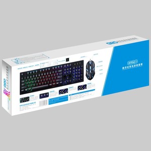 G20 Gaming <b>Keyboard</b> Mouse Combo 104 Keys RGB Backlit <b>Wired</b> With Multimedia Keys - Product Image 4