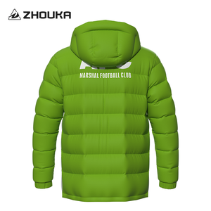 Vente en gros Veste d'hiver d'entraînement de football de haute qualité Manteaux bouffants décontractés pour hommes Veste de football imperméable uniforme pour l'extérieur - Product Image 2