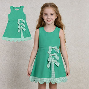 RTS Boutique Bows - Vestido Deportivo con Estampado a Cuadros para Niñas Pequeñas, Pantalones Cortos Deportivos con Forro, Ropa Deportiva ODM para Yoga, Vestido para Jugar Tenis - Product Image 1