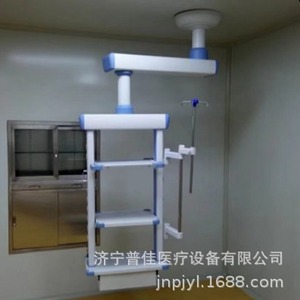 Medical Pendant Tower Double Arm Laparoscopic Tower Anesthesia Tower Icu Suspension Bridge Electric 220V Ce Certified - Product Image 3