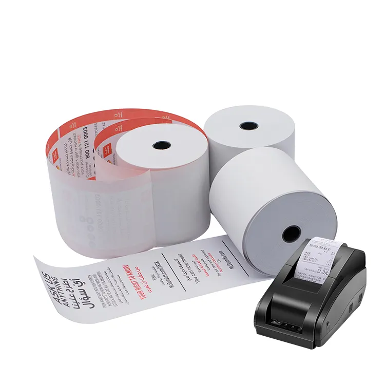 Fabrik großhandel 80×80 thermo-kassenpapier 3 1/8 × 230 quittung bedrucktes postpapier bis rolle 80 mm thermo-papierrolle