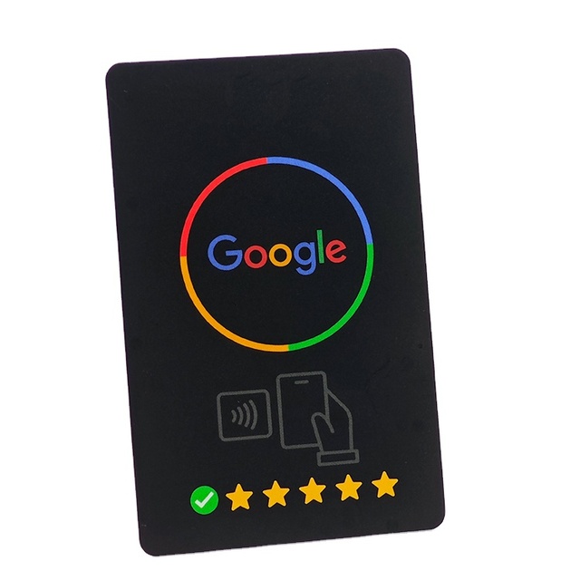 13.56MHz Contactless Sharing Google Review Follow Card Social Media NFC 213/215/216 Smart Cards