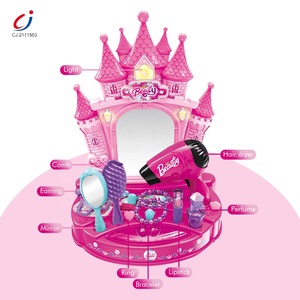 Ensemble de maquillage électrique pour filles B/O, coiffeuse château de rêve, sèche-cheveux, jouet de beauté pour filles - Product Image 3