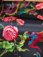 En stock, tapis de table de mahjong de luxe à motifs floraux Dragon Phoenix, couverture de table antidérapante et insonorisante, impression personnalisée disponible