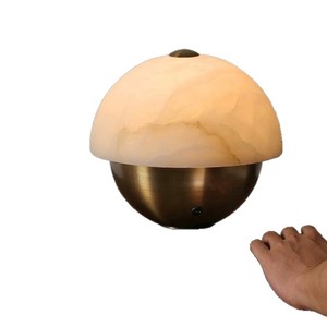 Tiworld Natural Marble Table Lamp 3032 <b>Touch</b> Control Rechargeable <b>LED</b> Bedroom Living Room Ambient <b>Light</b> - Product Image 4