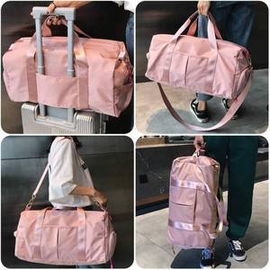 Borsone da palestra personalizzabile in Nylon per il Fitness grande borsone da viaggio impermeabile leggero e resistente con vano scarpe - Product Image 5