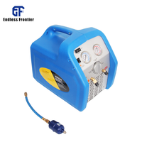 Máquina de Recuperación de Refrigerante SHINGCOOL RR250 con Motor y Compresor de Pistón sin Aceite 100-240V para Sistemas de Congelación
