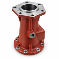 Boîtier de transmission en fonte ductile QT600-3 QT700-2, boîtier de boîte de vitesses, carter d'essieu avec usinage CNC pour systèmes de transmission