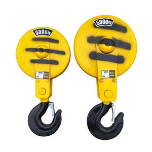 Bloque de Gancho de Acero Aleado Forjado de 5 y 10 Toneladas para Grúa Puente, Elevación Eléctrica - Product Image 1