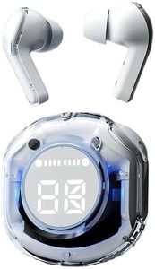 Auriculares Deportivos TWS Mini Portátiles con Pantalla LED, HiFi, Bajos Potenciados, Material Transparente de PC, Auriculares de Cristal para Juegos y DJ - Product Image 1