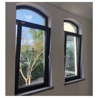 Ventanas Abatibles de PVC Ecológicas con Vidrio Templado de Triple Capa y Opciones de Color Personalizadas para una Vida Moderna
