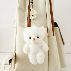 กระเป๋าเป้สะพายหลังนักเรียน/นักศึกษา สีพื้น เรียบง่าย จุของได้เยอะ เหมาะกับทุกโอกาส สำหรับผู้หญิง  วัสดุไนลอน  แบบมีซิป  ขายส่งข้ามพรมแดน - Product Image 6