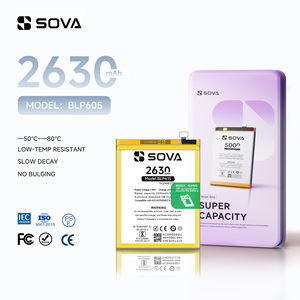 แบตเตอรี่โพลิเมอร์ลิเธียม SOVA <span class=keywords><strong>BLP615</strong></span> สำหรับ OPPO A37 A37M Neo9 ความจุ 2630mAh 4.35V แบตเตอรี่โทรศัพท์มือถือ - Product Image 1