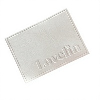 Étiquette de jean en cuir PU véritable pour la ceinture arrière, accessoires vestimentaires, pièces DIY, conception personnalisée, délai d'échantillon de 7 jours, fabriqué en Chine