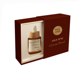 Emballage de bouteille de parfum de marque de luxe personnalisé de haute qualité fait à la main en relief et stratification brillante style coulissant boîte recyclée - Product Image 4