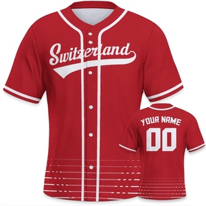 Training Adult Unisex Custom Baseball Jersey Shirt Soccer <b>Fans</b> Personalize Name Number Moisture-Wicking Anti-Bacterial Short - Product Image 4