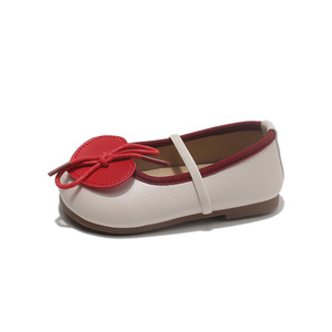 Zapatos de Princesa <span class=keywords><strong>para</strong></span> Niñas, Primavera y Otoño 2026, Nuevos, Elásticos, de Poliuretano, <span class=keywords><strong>con</strong></span> Cierre de <span class=keywords><strong>Velcro</strong></span>, <span class=keywords><strong>con</strong></span> Lazo, <span class=keywords><strong>para</strong></span> <span class=keywords><strong>Bebés</strong></span> de 1 a 6 Años - Product Image 5