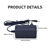 Para UL FCC CE ROHS certificado 36-48W adaptador de corriente/Adaptador Ac Dc 100-240VDC entrada 1-24V 100-3000mA 11V salida disponible 5V 9V