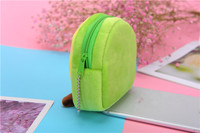 Porte-monnaie en forme d'avocat Kawaii, porte-clés, sac de rangement pour écouteurs, câbles USB et rouges à lèvres, pendentif porte-clés, jouet en peluche
