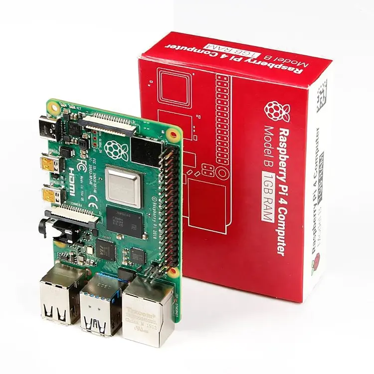 Free Shipping Raspberry Pi 4 Model B 4GB RAM, Complimentary Free Raspberry pi 4 Case and Cooling Fan
