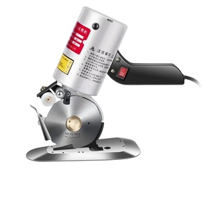 Machine de découpe circulaire à couteau, ciseaux pour cuir, tissu, papier, machine de découpe portative 220V, coupe-tissu pour la couture - Product Image 6