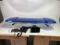 Barra de luz Led azul de tamaño completo Golddeer de 47 pulgadas con altavoz de sirena y controlador