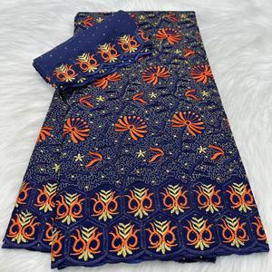 Lo último en tela de encaje de gasa suiza con Perfume africano, malla bordada de algodón tejido para vestidos de niños, tecnología suiza - Product Image 1