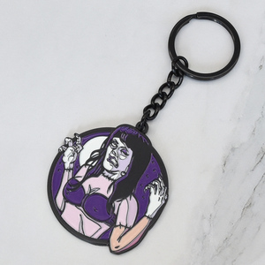 New Design Personalized Zinc Alloy Enamel Die Cast Logo Key Chain Anime Metal Keychain