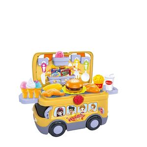 Nuevo estilo, juego <span class=keywords><strong>de</strong></span> simulación, juguete para niños, juguetes <span class=keywords><strong>de</strong></span> plástico, juguete educativo para hamburguesas en coche <span class=keywords><strong>de</strong></span> comida - Product Image 1