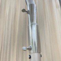 Lustre en aluminium réglable de haute qualité support de lumière suspendu tuyau et drapé support de cadre de toile de fond pour la décoration d'événement de mariage