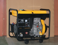 Générateur soudeuse diesel 2KW / 4 temps refroidi par air / Démarrage électrique 12V 50Hz / Utilisation agricole et de construction