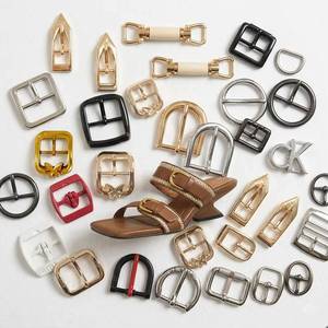 Heavy-duty metal pin buckle, suitable for leather craft <b>belts</b>, dog collars, pet <b>harnesses</b>, shoes, adjustable fasteners, and - Product Image 2