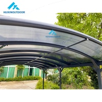 Abri de voiture pliable mobile en aluminium, garage, conteneur d'expédition avec plate-forme rotative, cadre en métal, plancher de résistance